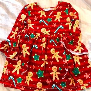 Dash of Glitter boutique dress size 12-18 months. Lightly worn. No stains.